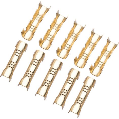 Lot de 100 connecteurs d'amarrage à bouton-poussoir pour câblage rapide, bornes carrées de 0,5 à 1,5 mm (1/5)