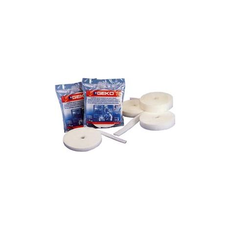 PARAFREDDO IN SPUGNA- - mm.25h. spessore mm.8 rotolo da mt.4 - 40 pezzi GEKO