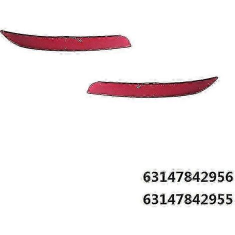 Reflector del parachoques trasero 63147842955 63147842956 Izquierdo Derecho para BMW Serie 5 F10 F18 2011-2016 Accessor SZRH AF