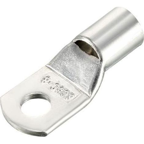 10Pcs SC50-8 Cosse à sertir Cosses de fil de cuivre 50mm2 Connecteur fil Argenté (1/4)