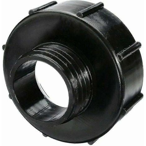 Adaptateur IBC 2024 DN80 3" S100x8, filetage grossier 100 mm pour réduction DN50 2" S60x6 60 mm pour réservoir d'eau de pluie