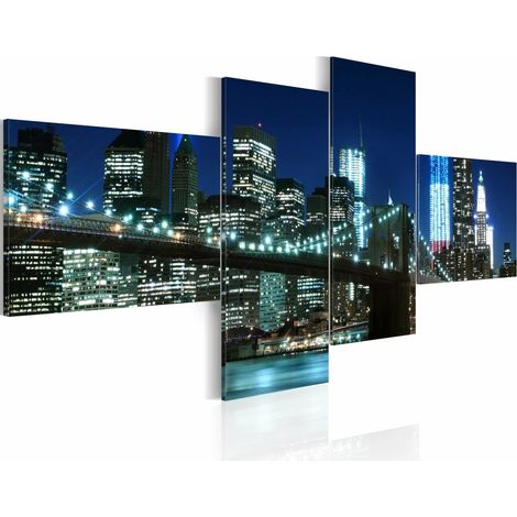 Tableau le pont de Brooklyn - 200 x 90 cm (1/4)