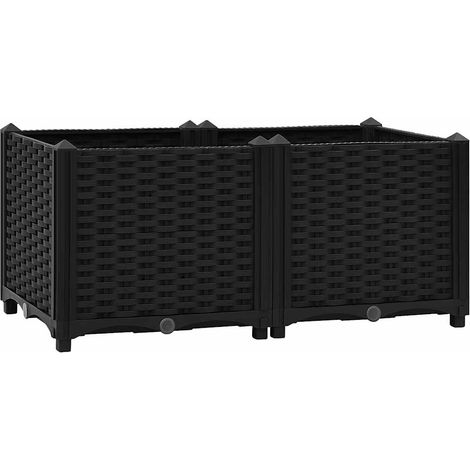 Maison Exclusive - Hochbeet 80 x 40 x 38 cm Polypropylen (1/5)
