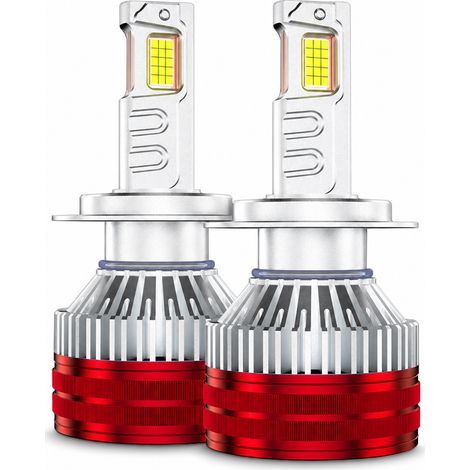 Bombilla LED H3 para faro de coche 220 W plateada Redsea (1/5)