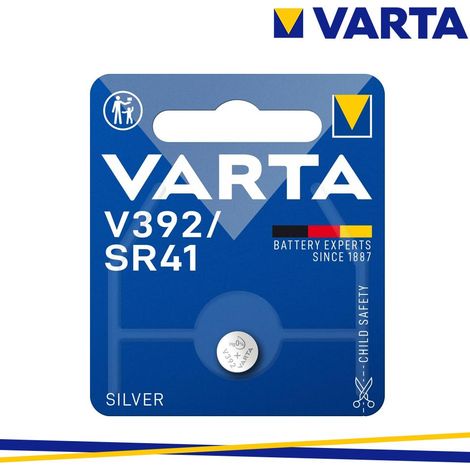 Pile per orologio SR41/V392 - 1,55V