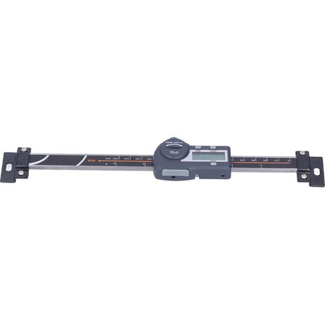 Pied à coulisse numérique horizontal IP54, réglette LCD, outil de mesure avec remise à zéro et maintien de données, 0-150 mm / 0-5,9 pouces (1/5)