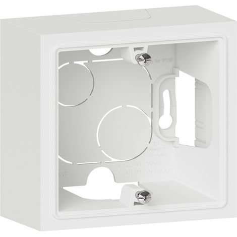 LEGRAND - Cadre saillie 1 poste dooxie finition blanc (1/3)