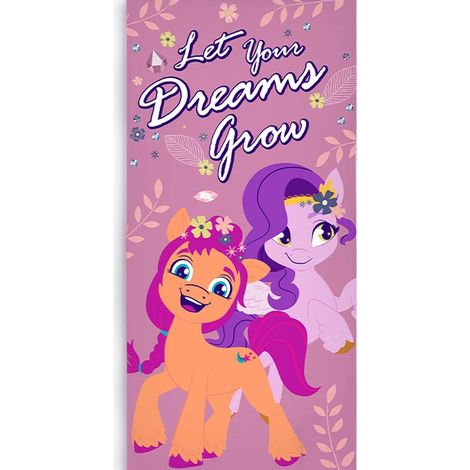 Filiyano-Serviette de bain/de plage My Little Pony Dreams Grow 70x140 cm