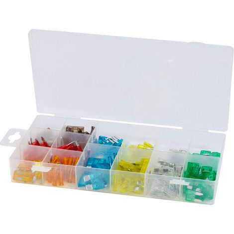Coffret de 175 fusibles à fiche mini et standard