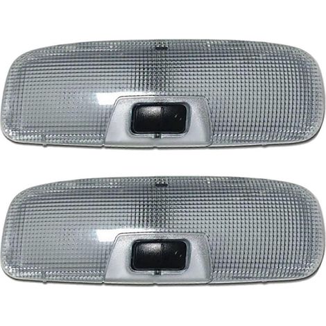 2 lampes de lecture de pavillon intérieur pour voiture, référence 8A6A-13776CA, compatibles avec Ford Focus, Fiesta et C-MAX (2004-2014) et 8A6A13776AB (1/5)
