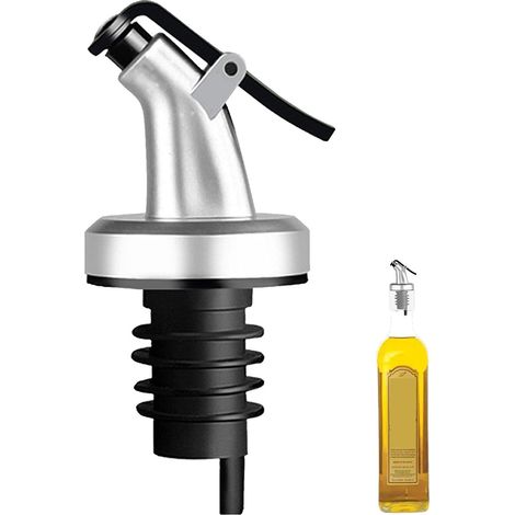 Dispensador de aceite de oliva, boquilla antifugas, pico vertedor clásico para botellas de aceite de oliva, licores, vinagres, almíbares o aceites