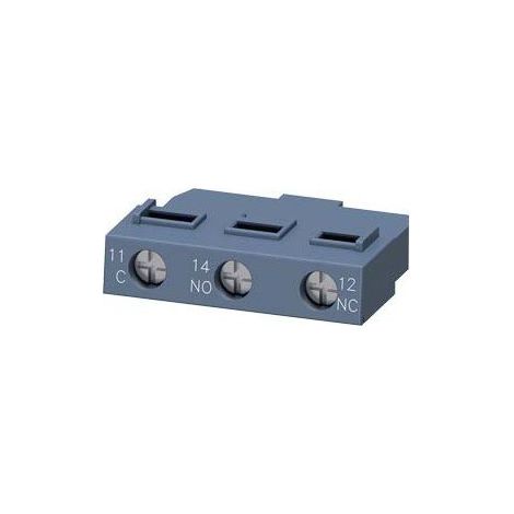 Siemens Interruptor auxiliar transversal, 1W para disyuntores S00/S0, 3RV29011D