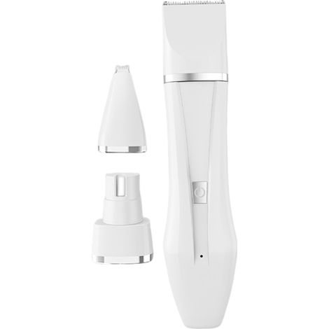 Tondeuse à pattes multifonctions pour animaux, rechargeable et étanche, avec écran numérique, idéale pour chiens et chats. Design professionnel et lumineux.-AquaForge (1/5)