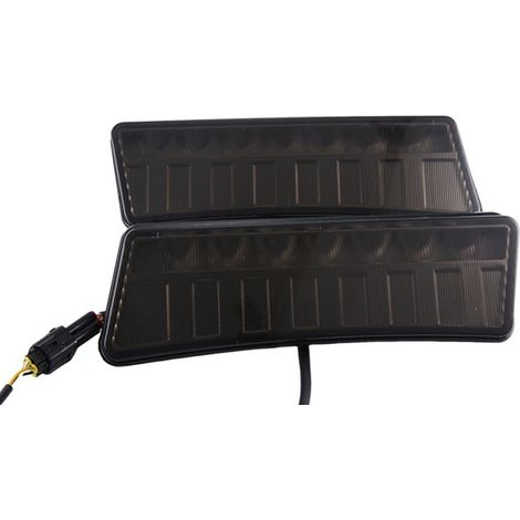 1 set of LED daytime running lights, turn signals, and fog lights suitable for Nissan vehicles manufactured between March and May 2005. (1/4)