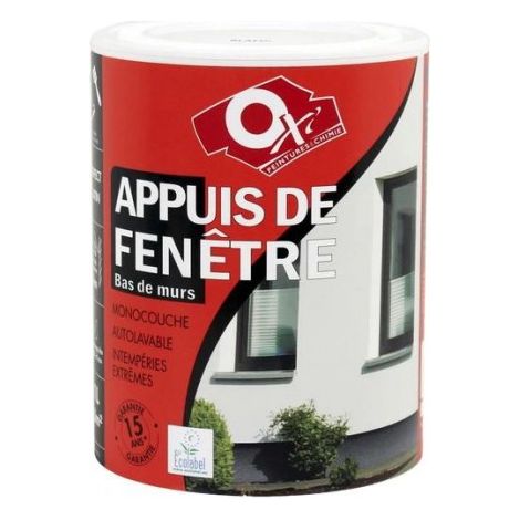 Pintura para marcos de ventanas 1l Blanco - Oxi
