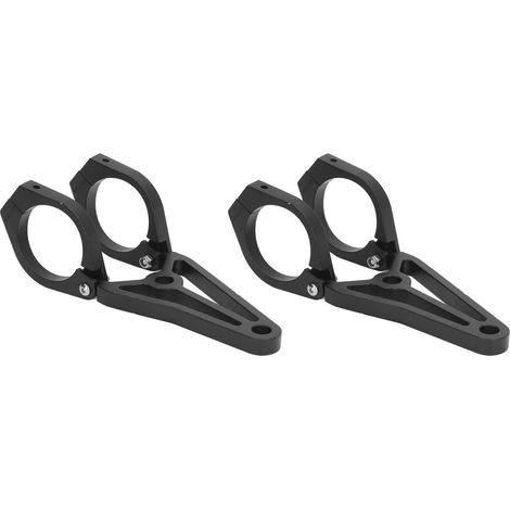 2 Supports Fixation Phare Moto 33-41mm Tube Fourche Support Lampe Remplacement Suzuki (1/5)