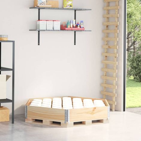 Raised Bed Hexagon 160x160 cm Solid Wood Pine vidaXL (1/5)