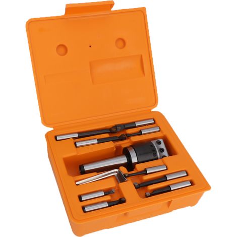 High Hardness Carbon Steel F1 Boring Head 1-1/2-18UNF Tail Thread M16 MT4 Shank Tail Thread (1/5)