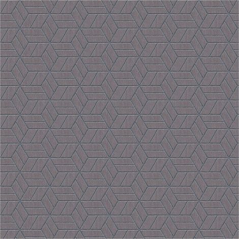 Graphic wallpaper wall Profhome 369202 non-woven wallpaper slightly textured with graphical pattern glittering grey silver 5.33 m2 (57 ft2) (1/5)