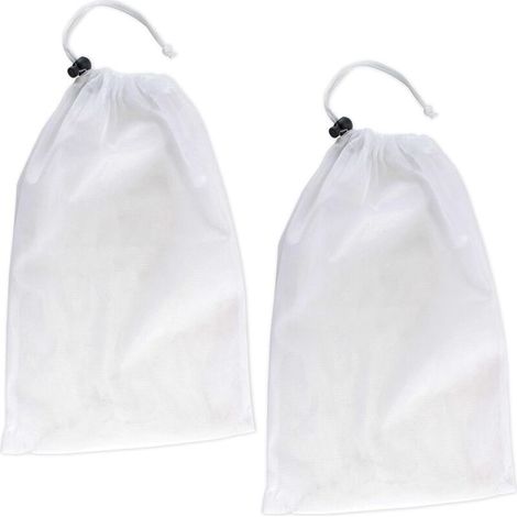 Lot de 3 sacs de rechange pour aspirateur Pool Jet - Sacs de collecte de feuilles et de débris universels - Entretien de la piscine (30 x 23 cm) (1/3)