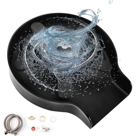 Rinçage automatique du verre pour évier de cuisine, 9 trous de pulvérisation, nettoyeur de tasse de robinet en acier inoxydable, lave-verre de robinet pour évier de cuisine, lave-bouteille, accessoire (1/5)