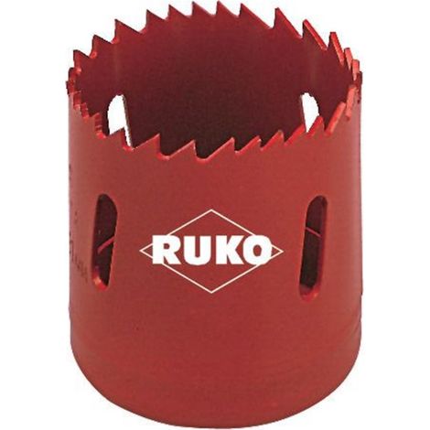 RUKO 106043 - Corona perforadora HSS-bimetal con dentado variable (Ø 43mm)