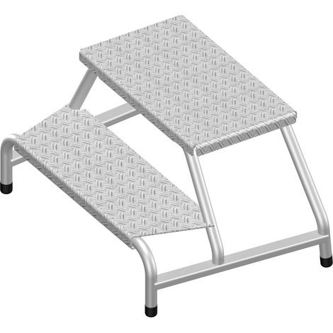 Layher 1075 Maschinentritt 2 Stufen (1/4)