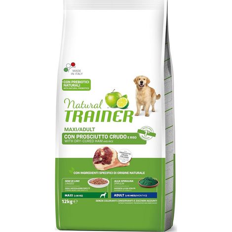 Cane - Adult Maxi 12kg Prodciutto Crudo Natural Trainer (1/5)