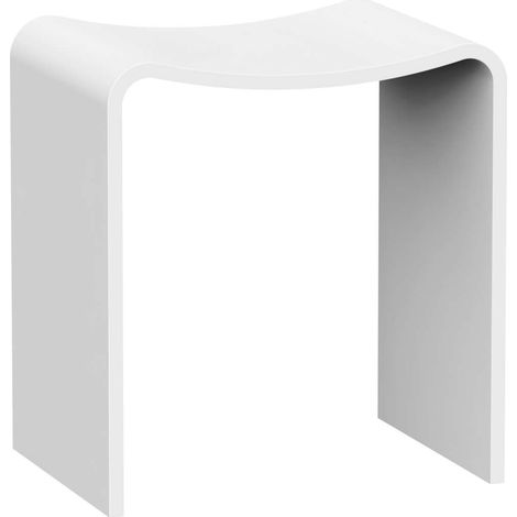 Sapho - Sgabello da bagno Koral, bianco opaco WF462 (1/4)