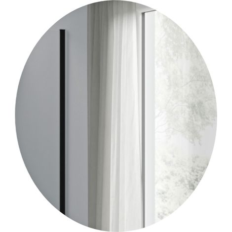 BERNSTEIN - Espejo de baño redondo con iluminación LED 80cm, interruptor con sensor de movimiento, intensidad de luz ajustable - NEO 80cm