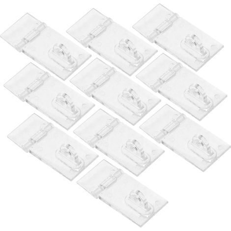 Alipis Lot de 10 verrous sécurité en acrylique transparent pour (1/5)