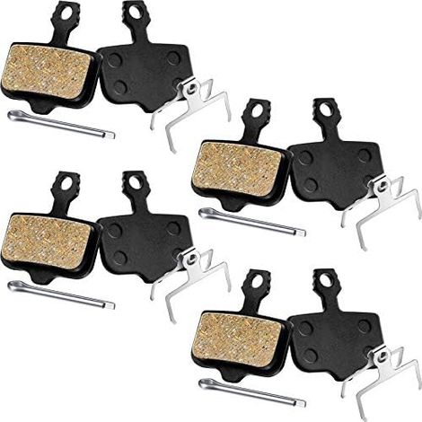 4 Paar Fahrradscheiben Bremsbeläge Kompatibel mit Avid Elixir 1 3 5 7 9 R CR Mag Sram XO XX X7 X9 XXWC DB1 DB3 DB5 (Harz) (1/5)