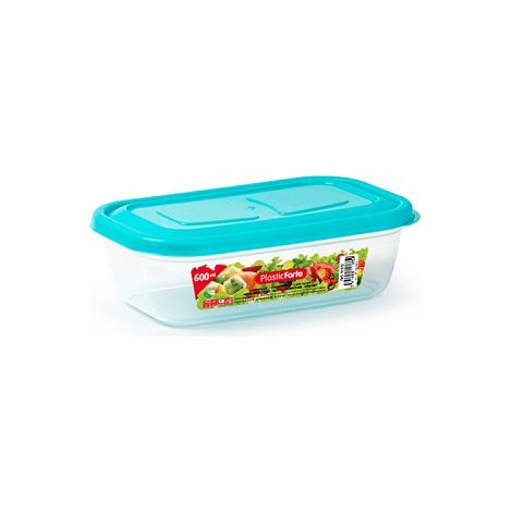 Fiambrera almacenamiento de alimento 600 ml Multicolor (1/3)