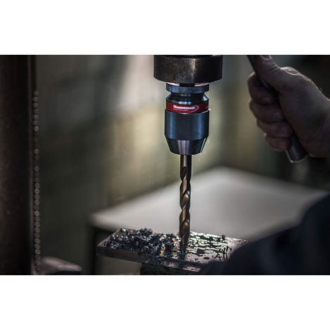 Heller 21240 3 HSS Punta a spirale per metallo 8.5 mm Lunghezza totale 117 mm Cobalto DIN 338 Alberino cilindrico 1 pz. (1/3)