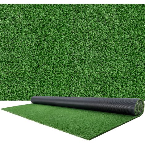 VEVOR Erba Artificiale, 365,76 x 213,36 cm, Tappeto in Erba Sintetica, Altezza Pelo 1,5 cm, Prato Sintetico Realistico con Fori di Drenaggio, Facile da Pulire, per Giardino, Balcone, Patio e Interni (1/5)