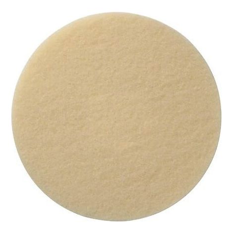 Pad beige diamètre 152mm à usage unique pour appliquer. essuyer et uniformiser les teintes CIRANOVA lot de 5 pièces - BLANCHON
