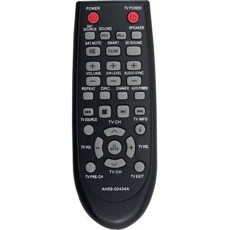 Telecomando di ricambio AH59-02434A per soundbar compatibili con i modelli HW-E450, HW-E550, HW-E551, HW-F450, HW-E450ZA, HW-E450/ZC e HW-E550ZA. (1/2)