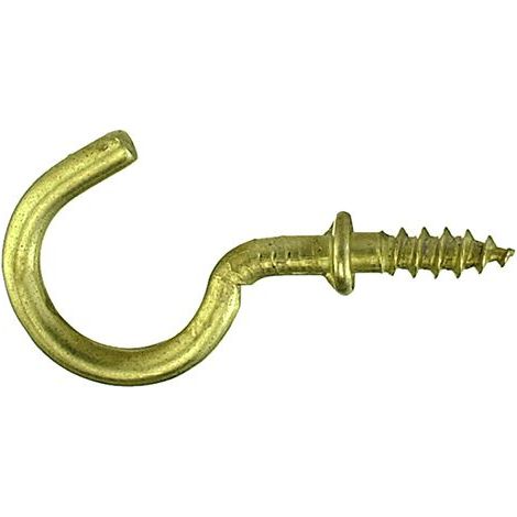 Occhioli Aperti Ottone 3,3 x 35 mm 2 pezzi