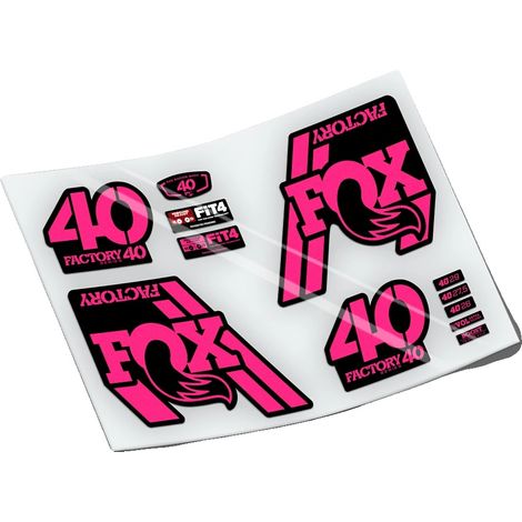 Pegatinas de vinilo resistente, diseño personalizable, color rosa neón. (1/2)