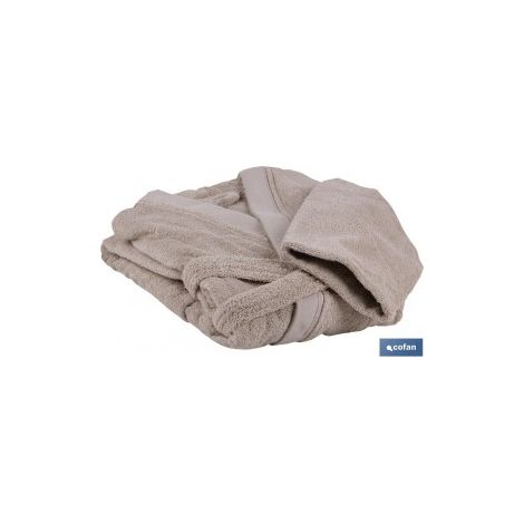 Badeanzug Beige 500gr XXL Langarm mit Gürtel