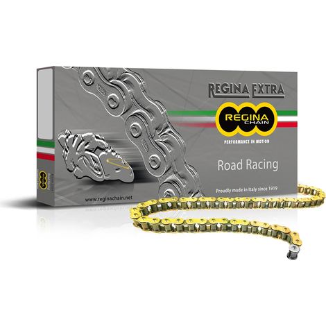 Cadena Regina 135gpe 120 eslabones anillos de goma