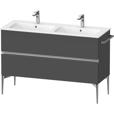 Duravit Sivida Waschtischunterbau, 2 Schubkästen, Griffleiste (1/4)