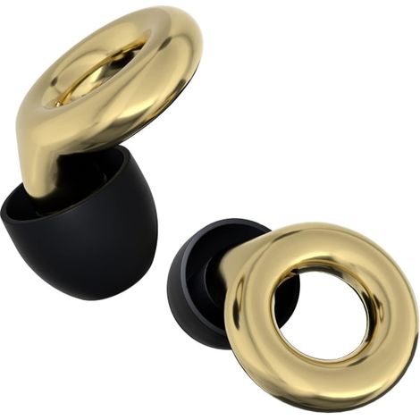 Bouchons d'oreilles Loop Experience - Protection auditive haute fidélité pour réduction sonore, moto, travail et sensibilité au bruit - Dernier modèle Or (1/5)