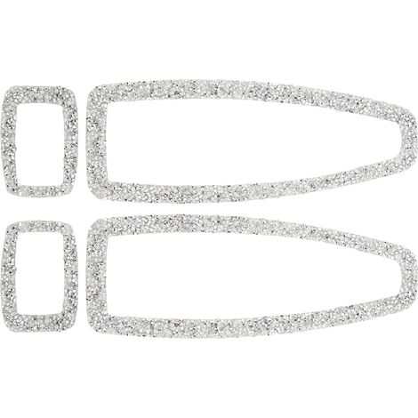 Cache-interrupteur de lève-vitre décoratif en cristal, accessoire de remplacement pour BMW Série 3 (F30, F31, F34) et Série 4 (F32, F33, F36), type A (1/5)