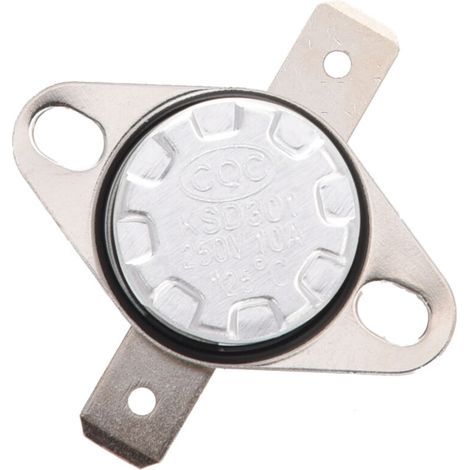 KSD301 Thermostat 250V 10A 125°C Normalerweise geschlossen Temperaturregelung (1/5)