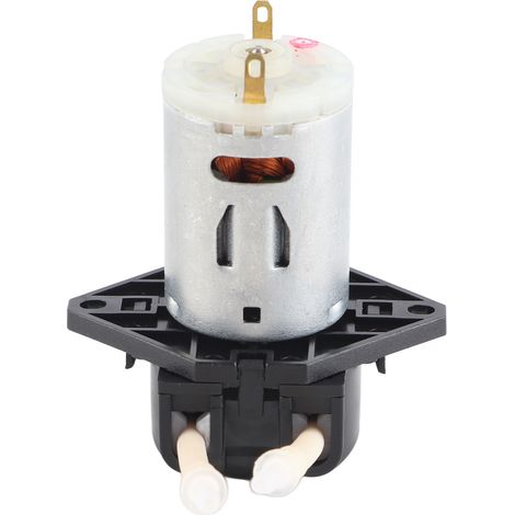 Pompe doseuse 12 V CC, pompe péristaltique pour liquides, pompe à tuyau, tête de dosage pour aquarium et laboratoire (1/5)