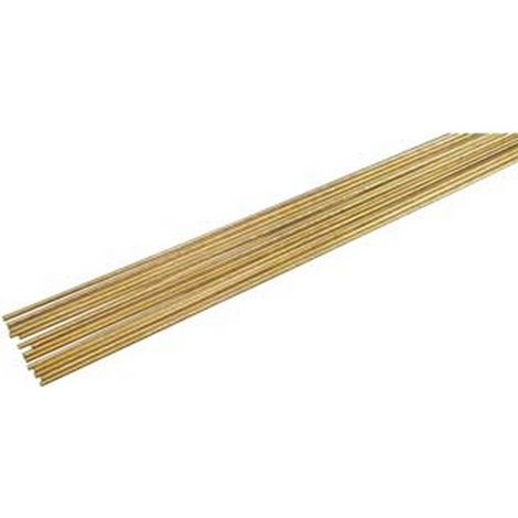 2KG BARRETTE PER SALDATURA OTTONE SENZA POLVERE  -  mm.2 lunghezza cm.100
