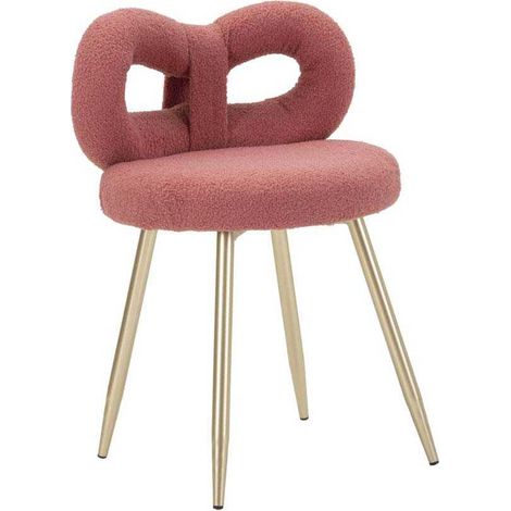 Chaise en tissu éponge Ilary 40 x 67 cm (1/4)