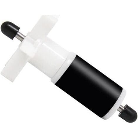 Submersible Pump Rotor Impeller with Shaft and Bearing, Shaft Bearing Pump Replacement Impeller, for Aquarium Replacement Filter