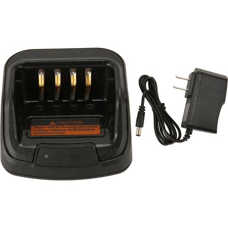 Chargeur de remplacement CH10A07 pour radio Hytera HP780, HP700, HP600, HP680 – Indicateur de charge, fiche américaine, 100‑240V (1/5)